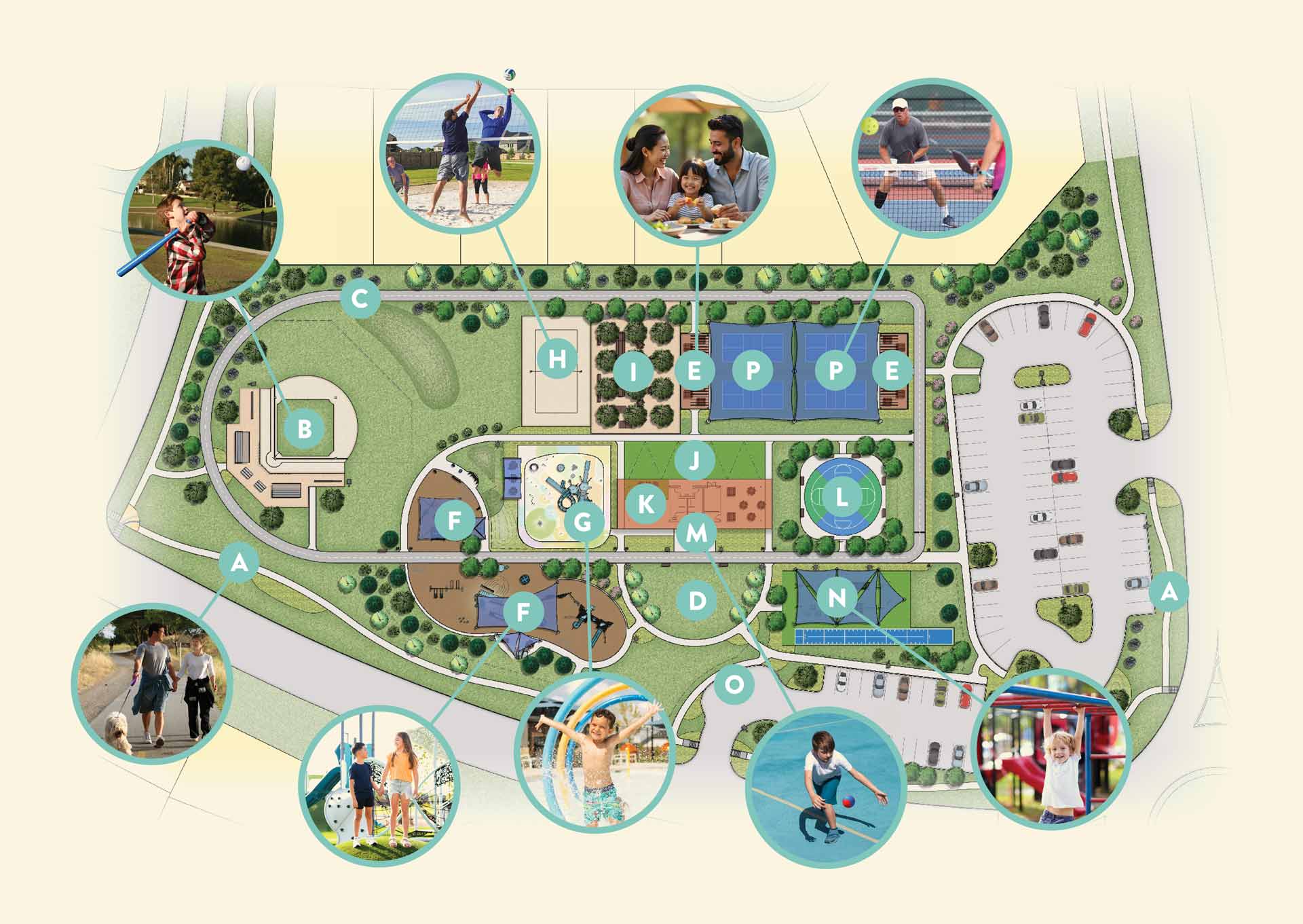 Sunterra Lakes Amenity Map
